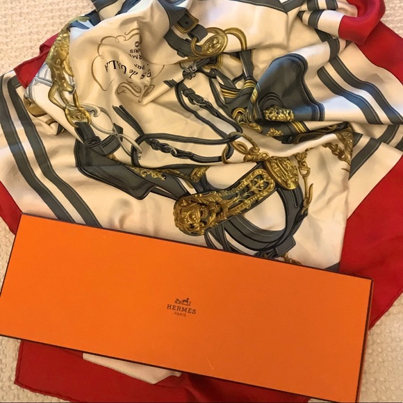 Hermes Accessories - Hermes Silk Scarf Brides de Gala🧣